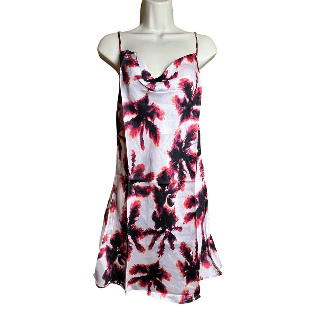Area Stars Palm Tree Dress L